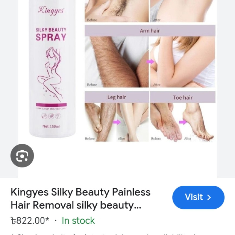 Silky Beauty Spray Hear Remover