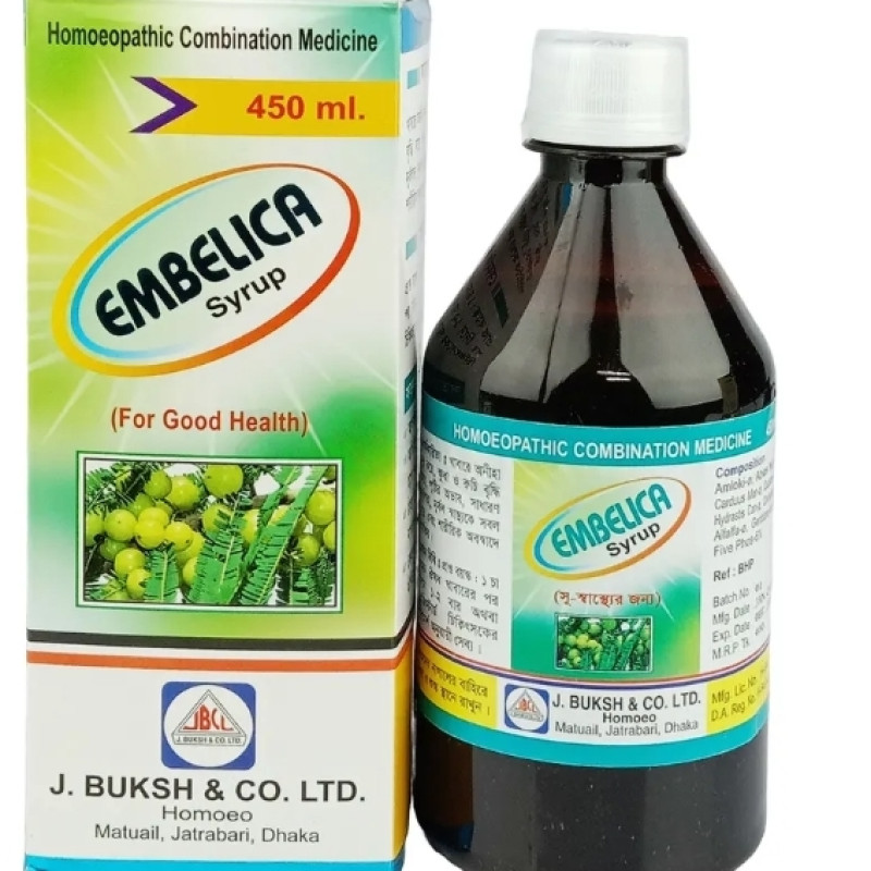 Embelica Syrup দূর্বল স্বাস্থ্যকে সবল করে।