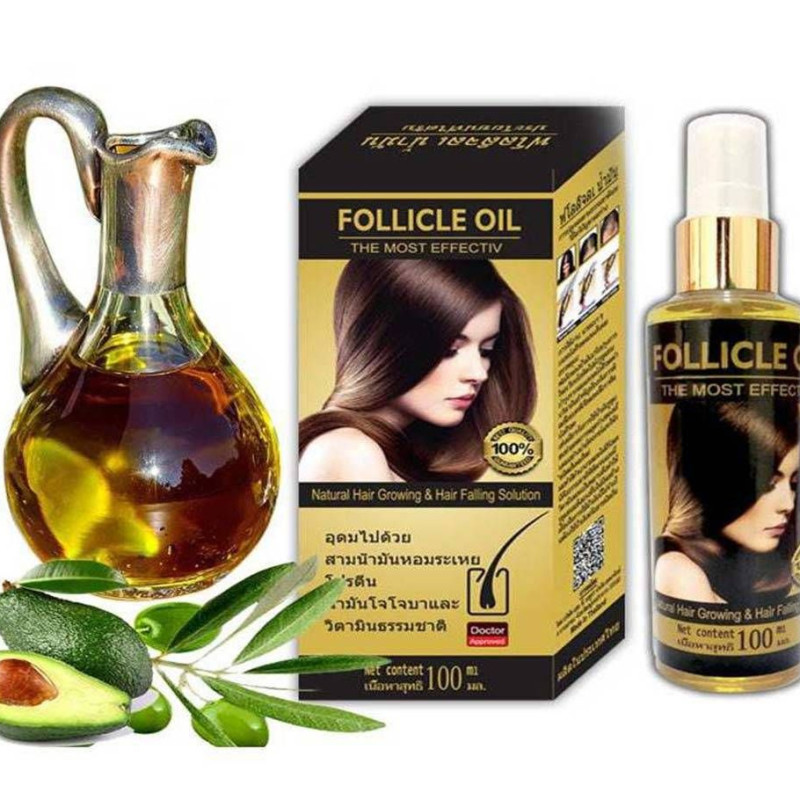 Follicle oil মাথার চুলপরা বন্ধ করবে ৭দিনের মধ্যে।