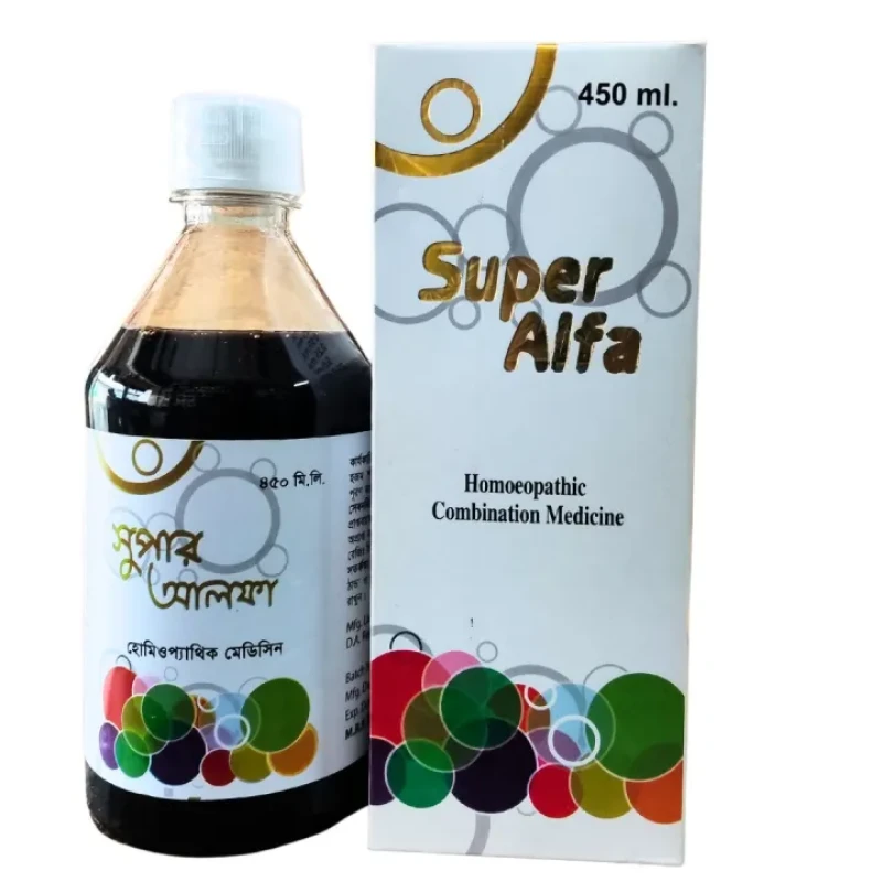 Super Alfa শরীরে ভিটামিনের অভাব পূরণ করে।