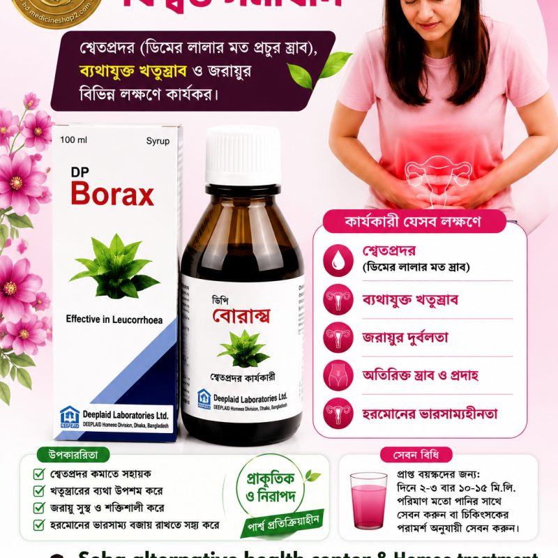 Borax syrup